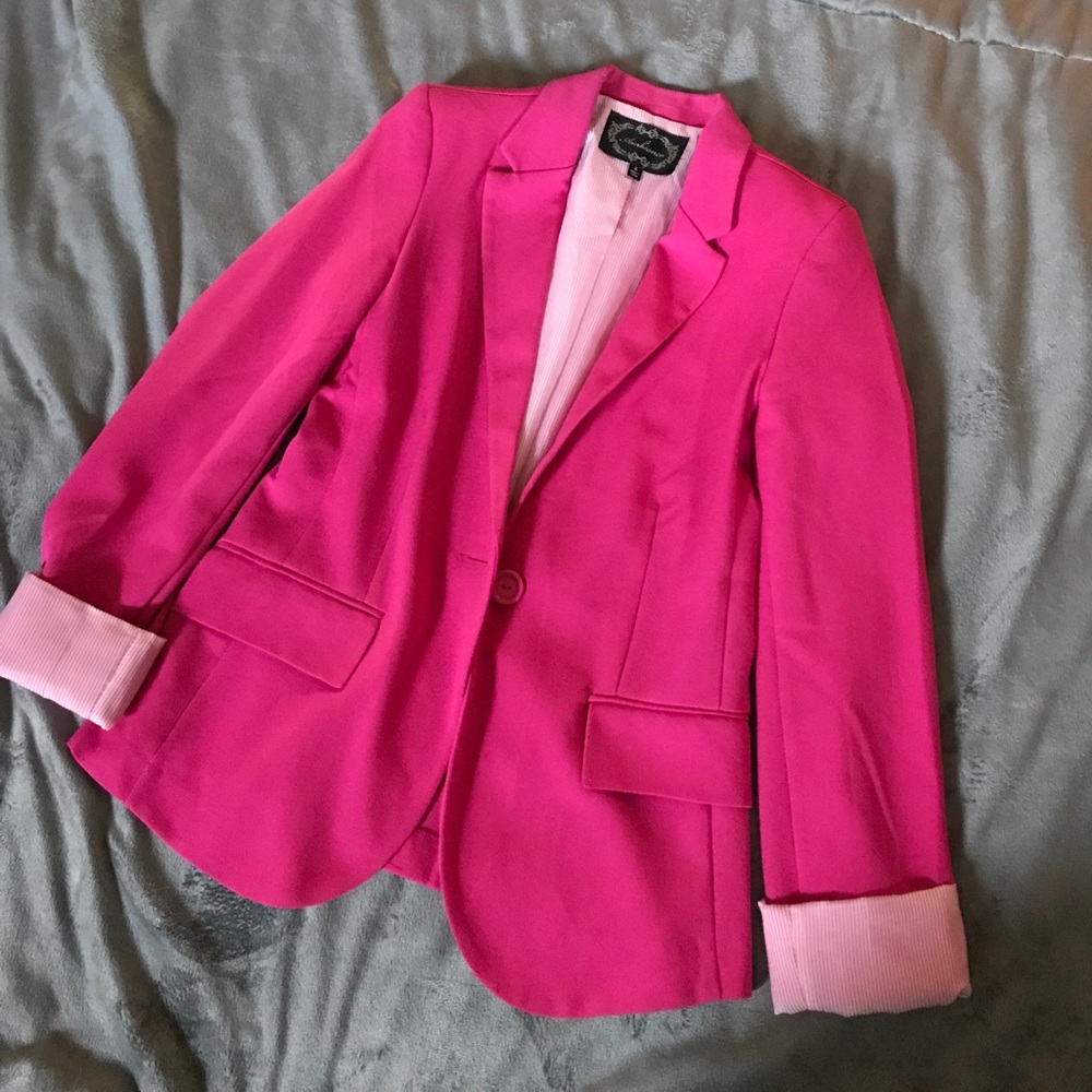Small Hot Pink Blazer
